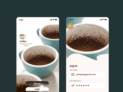 Cafe app branding design icon illustration logo typography ui ux vector