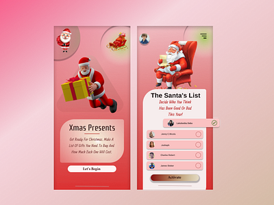 Christmas-Xmas app branding design icon illustration ui ux vector