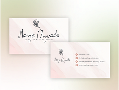 Business Card Design branding design graphic design icon illustration logo typography ui ux vector