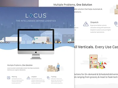 Locus Conference Poster banner display graphic design locus logistics planning poster print startup ui vehicle