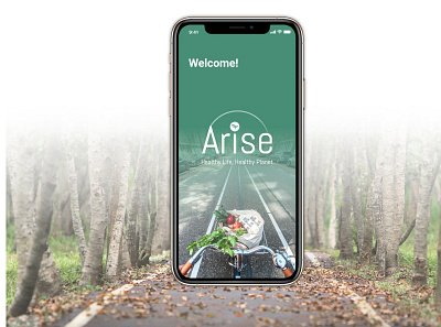 Arise Mobile App app branding design logo ui ux