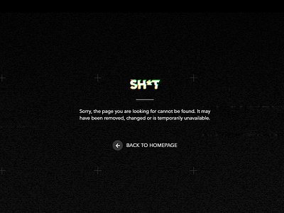 404 Error Page