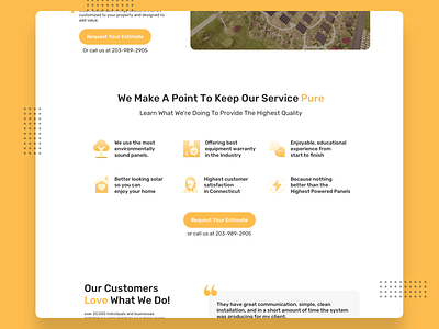 Solar Energy Company Home Page business energy engineering home page homepage homepage design landing design landing page landingpage redesgin solar energy ui design uiux ux design uxdesign uxui