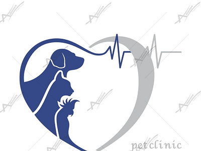 Karen Pet Clinic design graphic design logo logo design