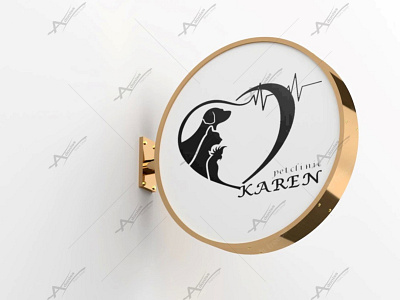 Karen Pet Clinic design graphic design logo logo design