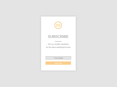 Daily UI | #026 | Subscribe daily ui design email graphic design newsletter popup subscribe ui ux