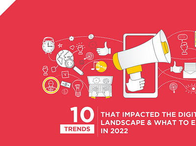 Trends That Impacted The Digital Landscape in 2022 creative design creatives graphic design marketing design