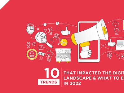 Trends That Impacted The Digital Landscape in 2022 creative design creatives graphic design marketing design