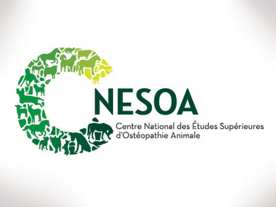 Logo Cnesoa animals logo osteopathy school