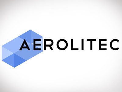 Aerolitech blue hi tech logo