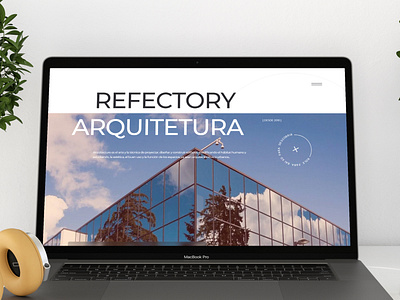 Refectory arquitetura web design figma graphic design tilda ui web webdesign