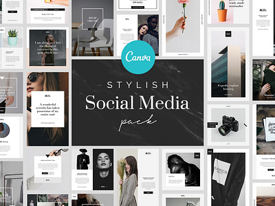 Stylish Canva Social Media Pack