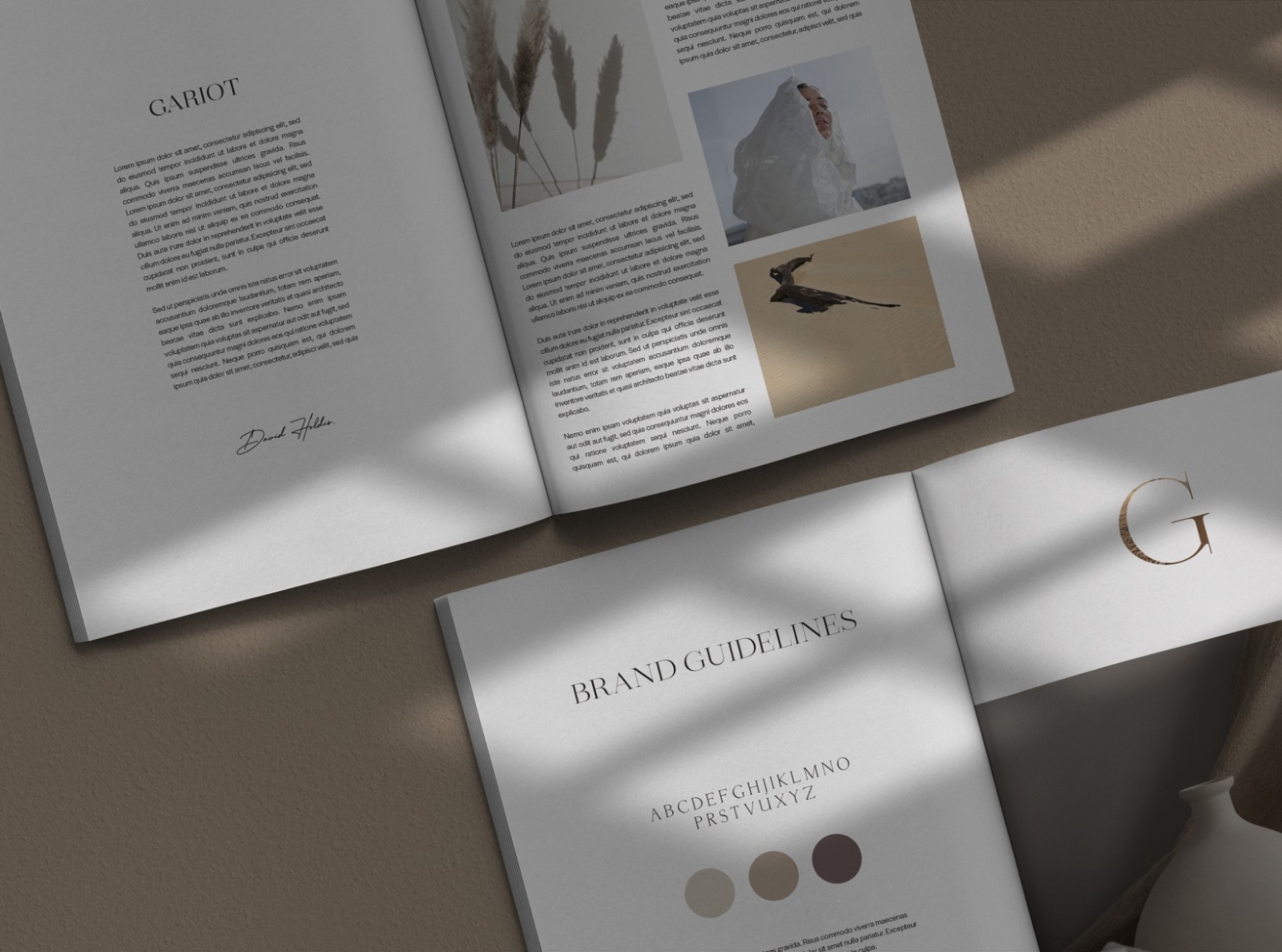 GARIOT Magazine Mockup by Goashape Studio on Dribbble