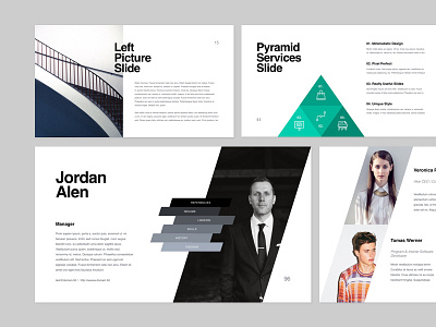 Slides KASPIAN creative creative market design flat graphicriver keynote layout minimal minimalistic powerpoint ppt presentation