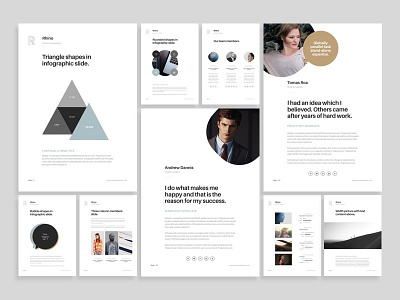 A4 Rhino Showcase a4 document keynote layout presentation print