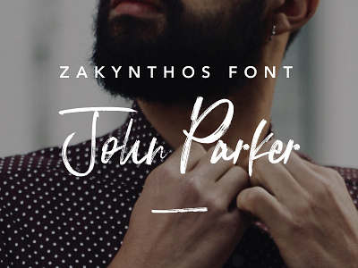 Zakynthos Font preview brand brush creative market font handwriteen logo script zakynthos
