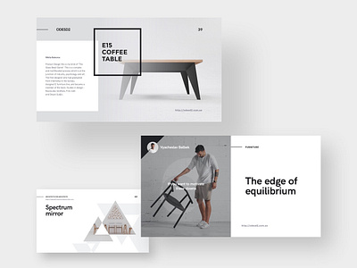 Quark presentation template brand creative keynote layout minimal minimalism minimalist presentation slide template ui