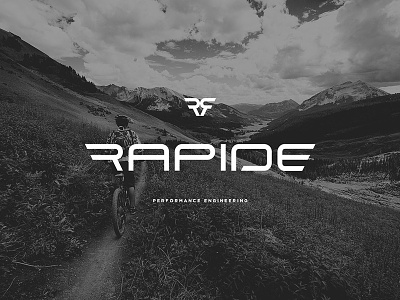 Rapide Branding bike branding cycle logo road