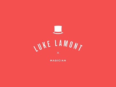 Luke Lamont Branding branding lamont logo luke magician typography