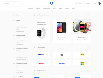 Online Store WebUI-Kit | Free PSD Download | free design free download free psd freebie ui ui ux uidesign uiux web design webdesign website