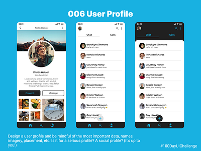 User Profile - UI Design 100 day ui challenge 100dayuichallenge app design day 6 ui challenge ui ui challenge ui design ui design user profile ui designer user profile user profile ui design user profile uii ux ux design ux designer