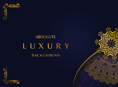 Absolute Luxury Background floral ornamental pattern