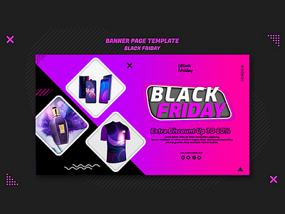 Banner Page Template "Black Friday"