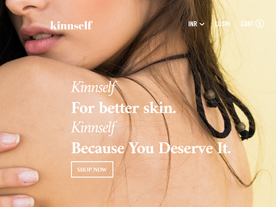 Beauty website homepage - Figma aesthetic beauty branding figma homepage pastel ui uiux webpage website