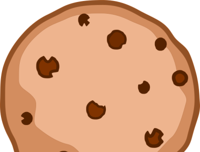 2D Cookie Vector Illustration