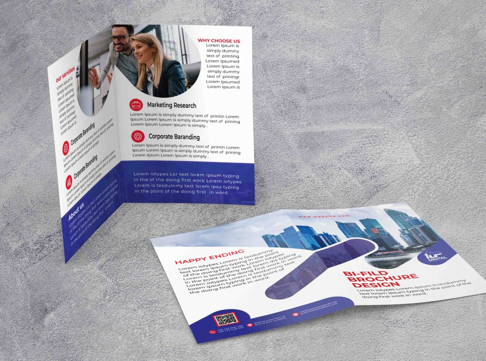 Bi-fold Brochure Design by Creativesohel01 on Dribbble