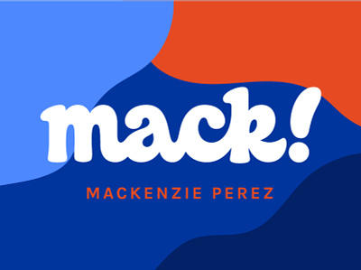 Mack! brand design branding branding design hand lettering handlettering type typogaphy