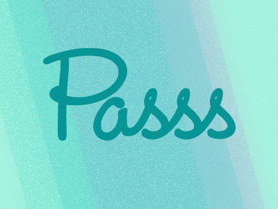 Passs CMS branding logo logotype mark passs script wordmark