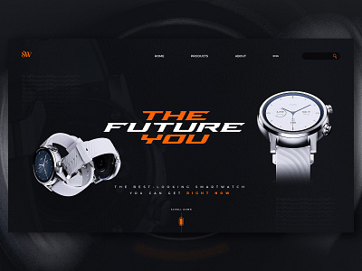 Smart Watch Website Design