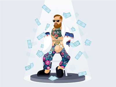 Connor "The Notorious" McGregor connor mmcgregor fighter mma money fight ufc