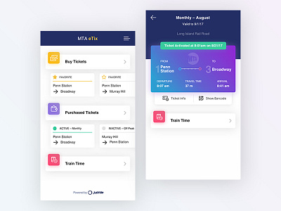 MTA eTix Redesign