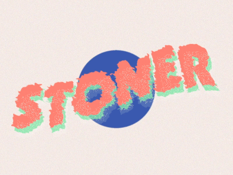 Type experiment after effects animation gif stoned stoner type typography