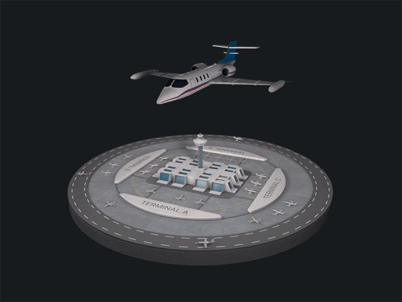 3D Modeling Practice - Learjet