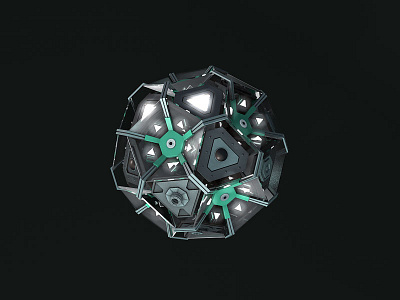 3D Modeling Practice – Abstract Orb