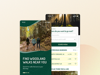 Woodland Walks Mobile App