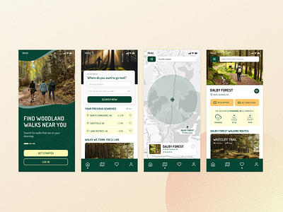 Woodland Walks Mobile App