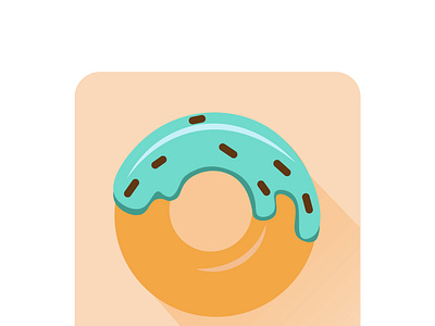 DONUT design graphic design illustration vector иконки пончик