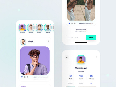 Collegegram - collegememoriesmatter 2022trends dailyui design designtrends dribbble learnux madebyuiuxbyahmad socialapp socialmediaapp ui uibucket uidesign uisource uitrends userexperience userinterface ux uxdesigner uxtrends uxui