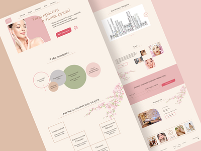 Website for beautician