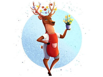 Deer the florist