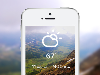 WeatherGram altitude app climbing ios iphone mountain photography snowboarding weather