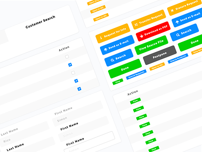 Components button chart color cute dashboard interface stats table ui user ux web app