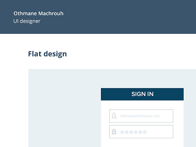 Blog Homepage article blog design flat icons merriweather open sans ui ux webdesign