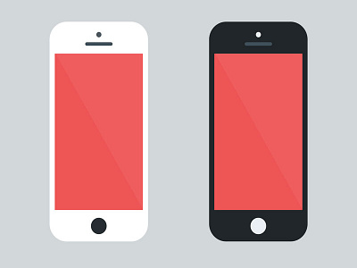 [FREEBIE] Flat iPhone 5 mockup