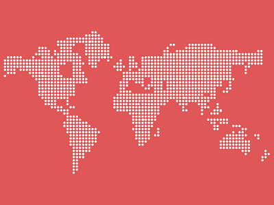 [FREEBIE] Vector dotted world map (.psd)