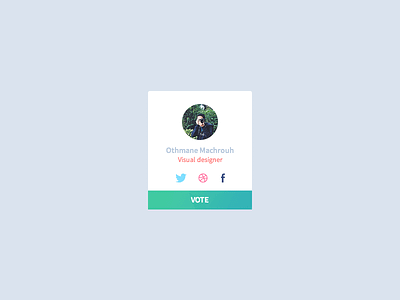 [FREEBIE] Vote Widget + favor button design flat free psd freebie gradient icons psd ui ux vote widget